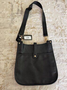 NWT Black Messenger Bag
